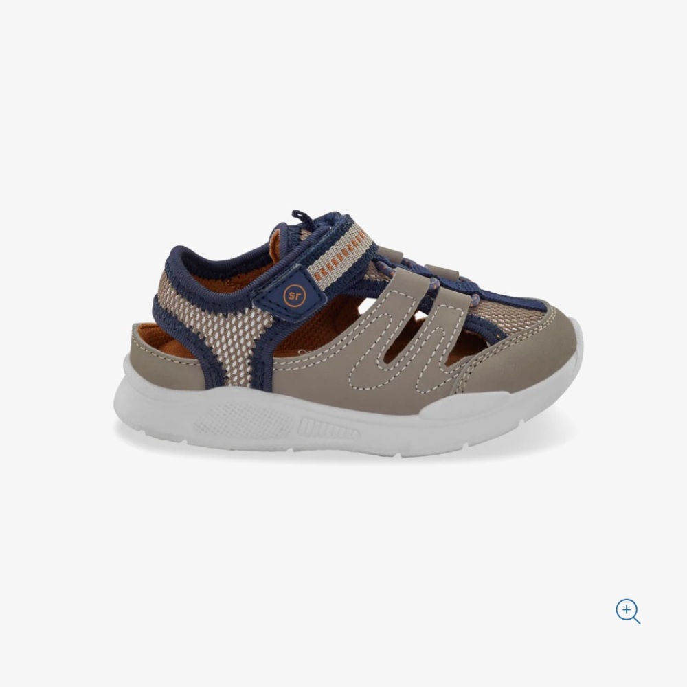 Stride Rite Kids Shoes in Navy and Gray